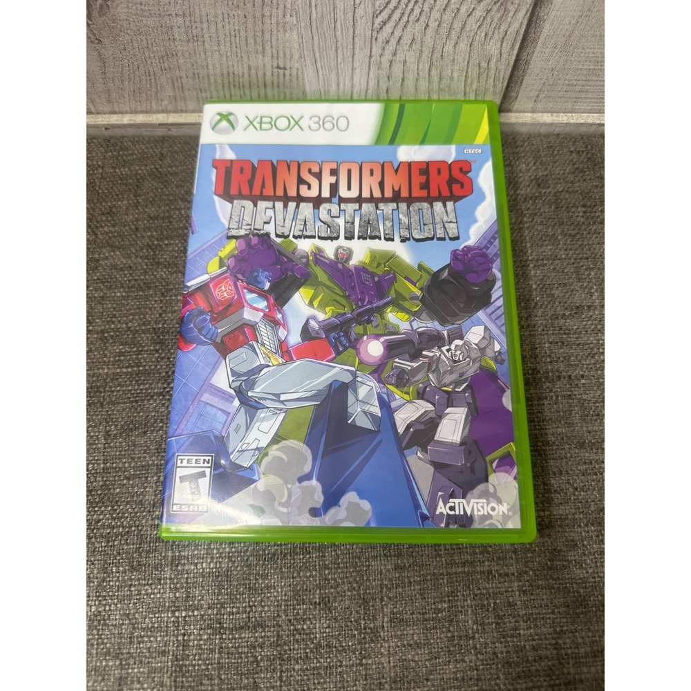 Transformers Devastation Xbox 360 Activision Platinum Games Action Game